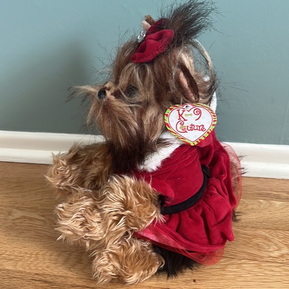 Holiday “Yuletide Yorkie” Plush - Picture 2 of 11